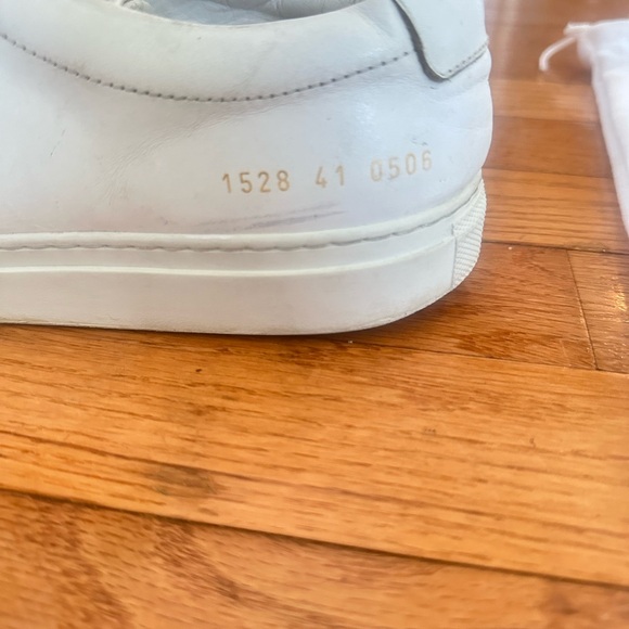Size 10 white Common Projects. Good condition - Picture 4 of 7